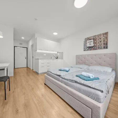 Apartment Air Conditioned 1 With Parking, New Building, Ruzinov *